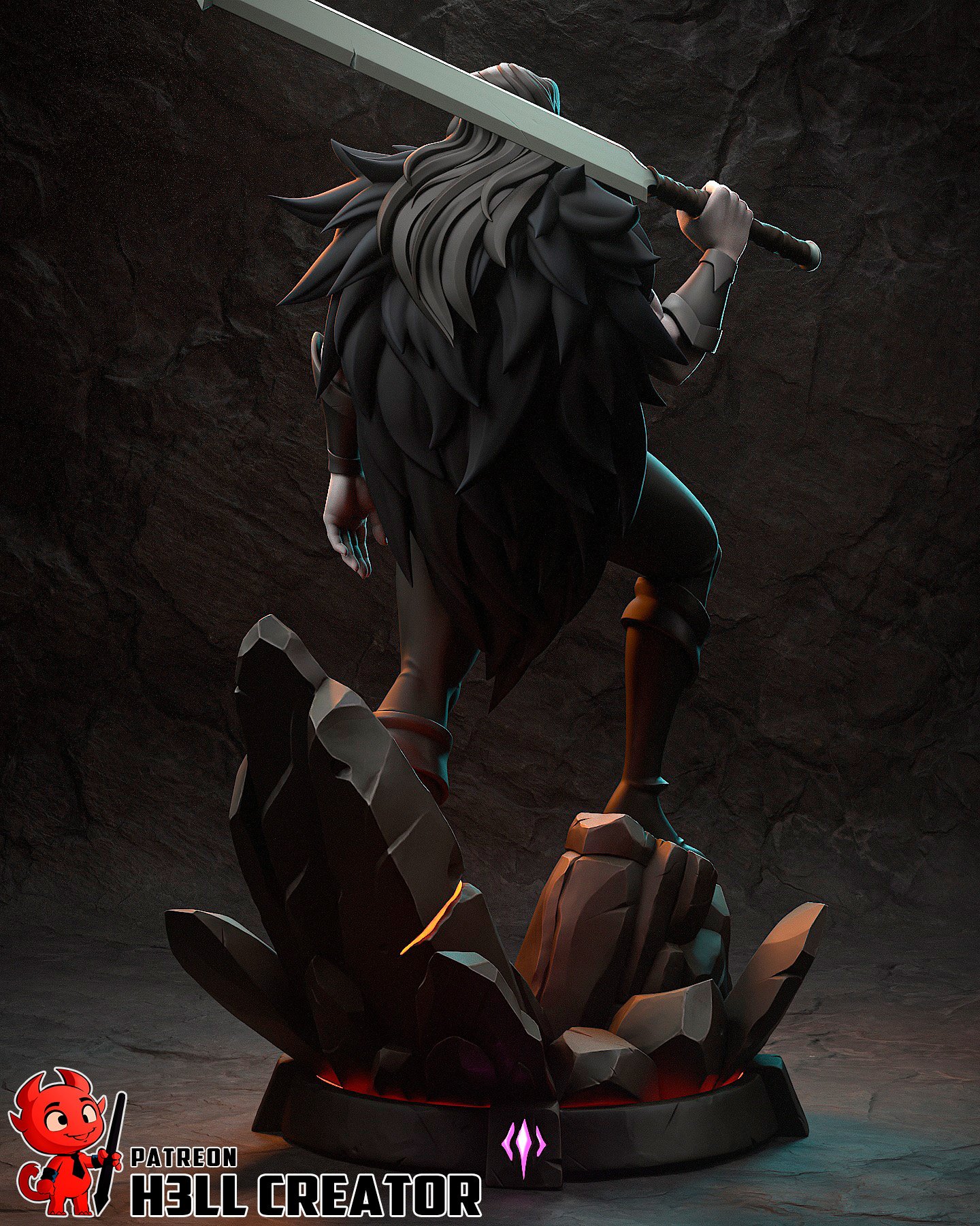 ironfist monk | 3d resin figure ironfist monk | 3d resin figure