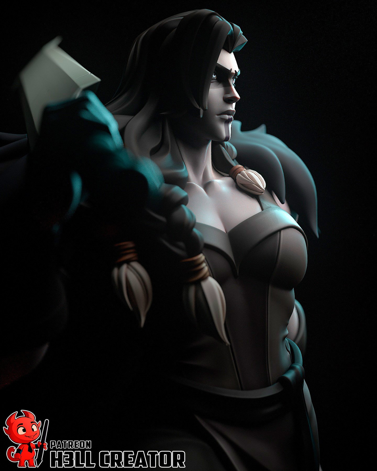 ironfist monk | 3d resin figure ironfist monk | 3d resin figure