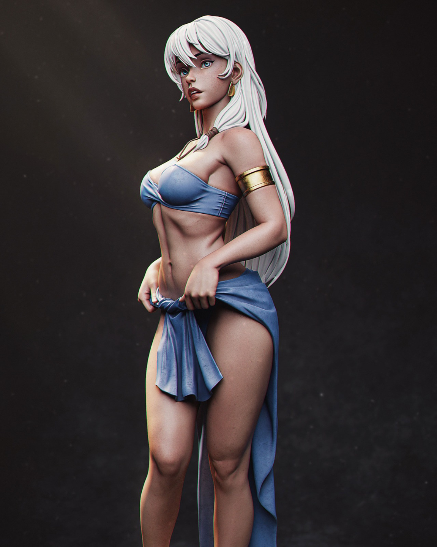 daughter of the sands | 3d resin figure daughter of the sands | 3d resin figure