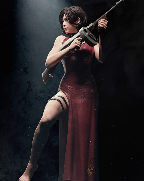 the scarlet agent | 3d resin figure