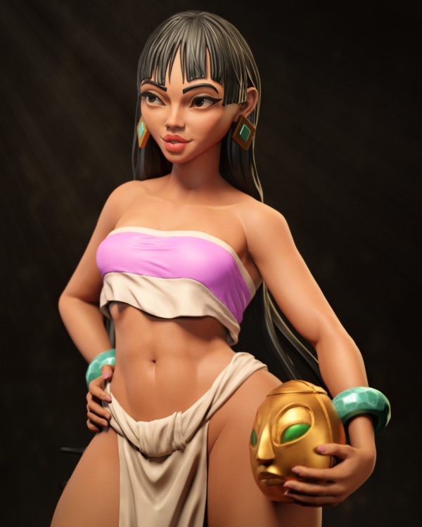 golden gamble | 3d resin figure