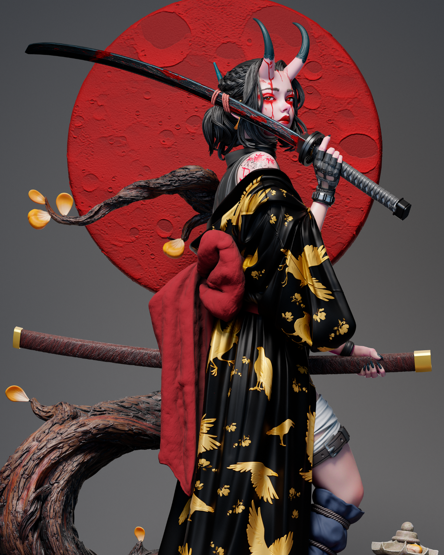 oni no hana | 3d resin figure oni no hana | 3d resin figure