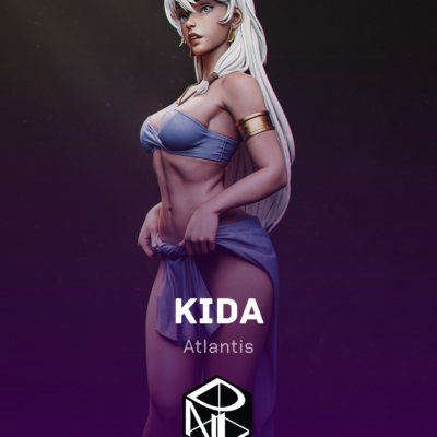 daughter of the sands | 3d resin figure