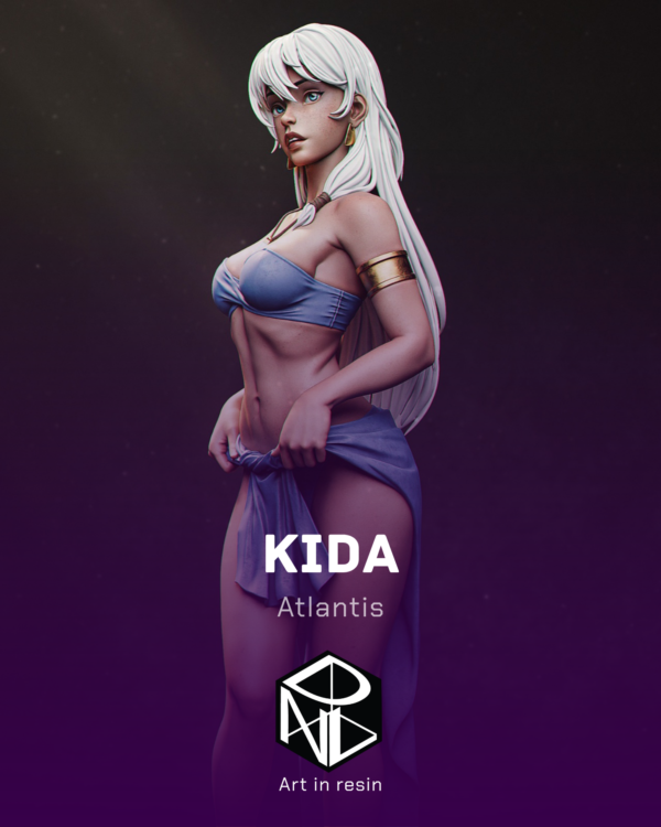 daughter of the sands | 3d resin figure