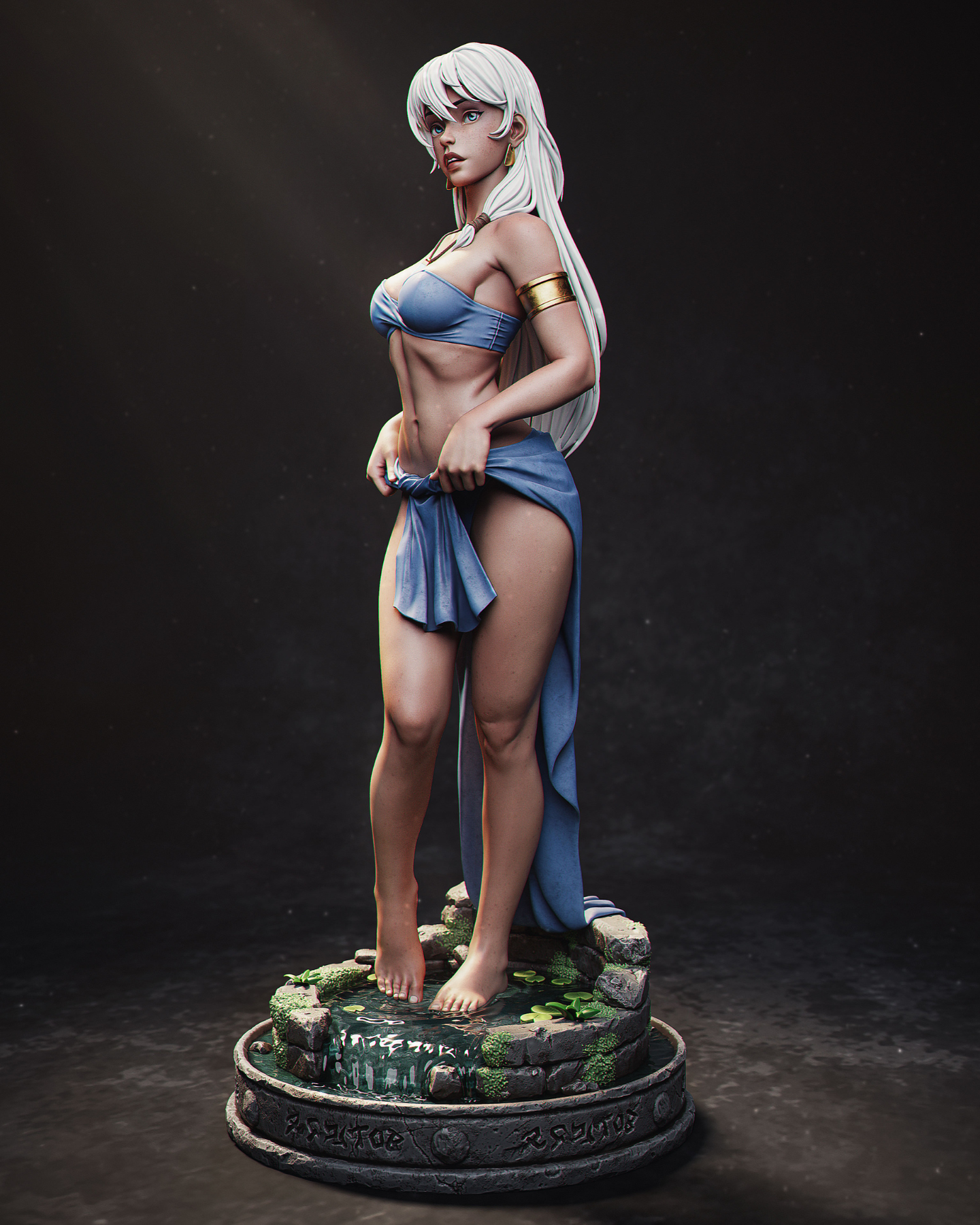 daughter of the sands | 3d resin figure daughter of the sands | 3d resin figure