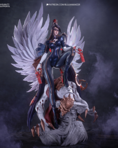 guns & heels | 3d resin figure