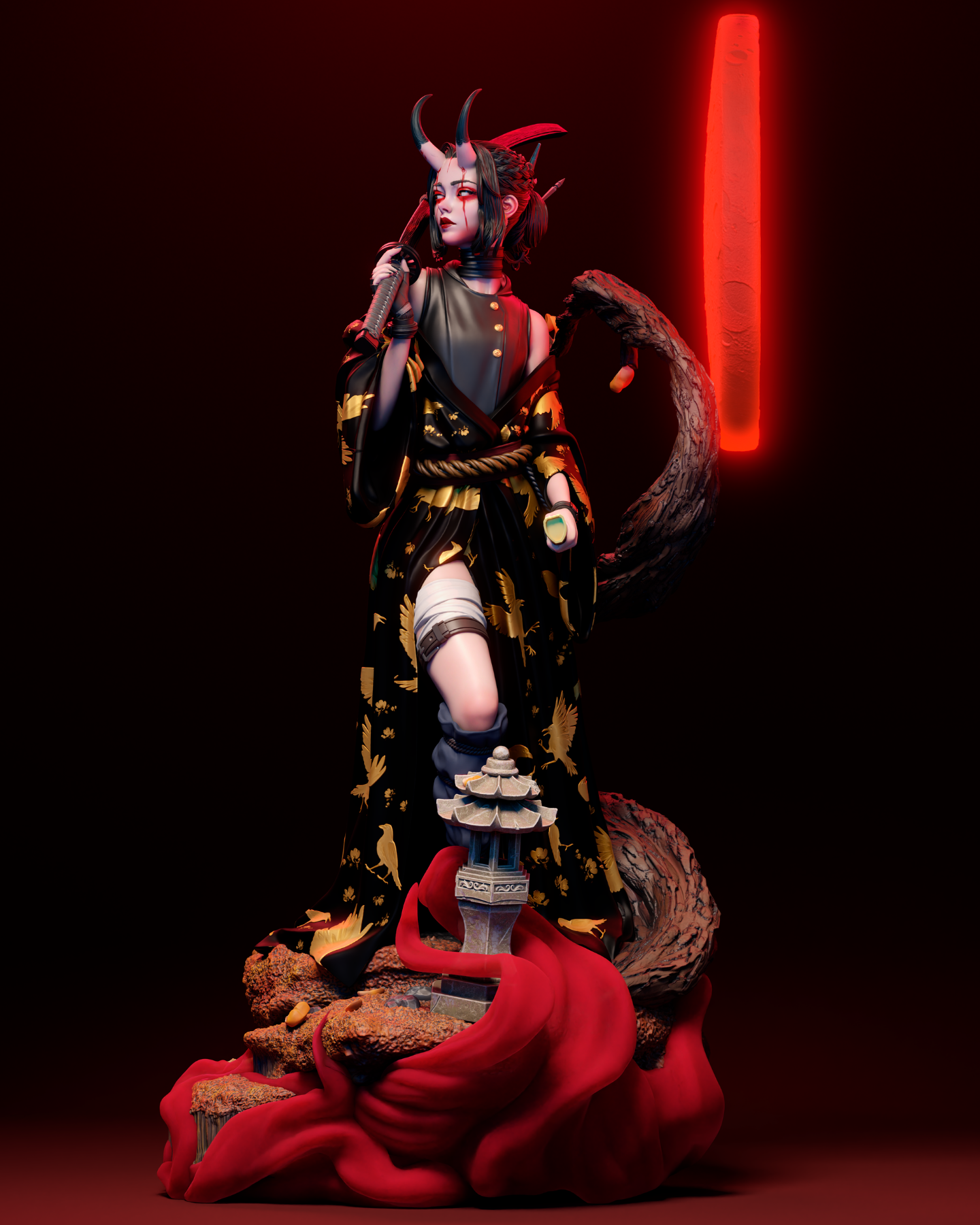 oni no hana | 3d resin figure oni no hana | 3d resin figure