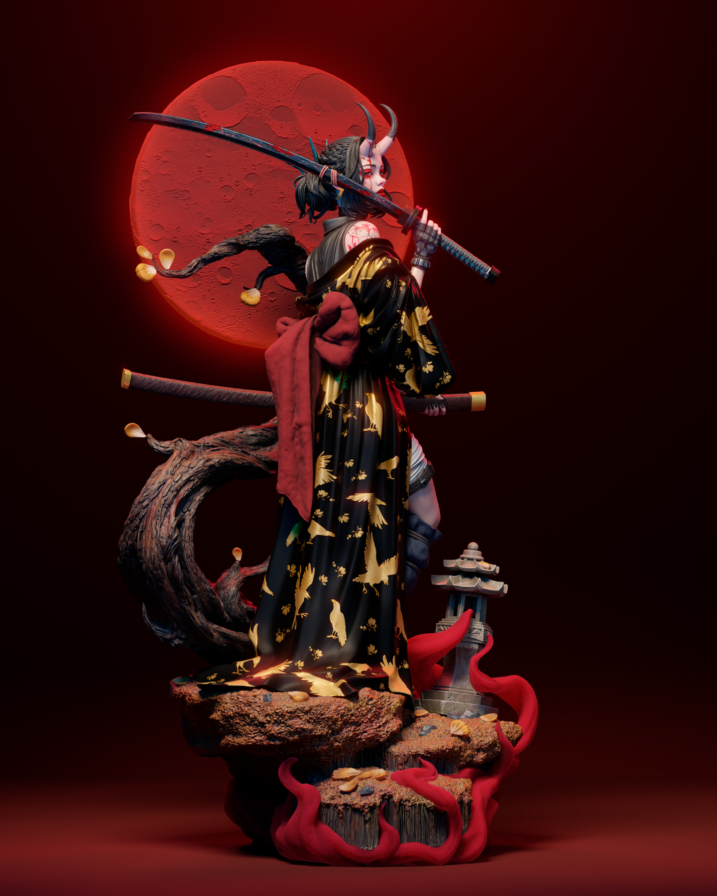 oni no hana | 3d resin figure oni no hana | 3d resin figure