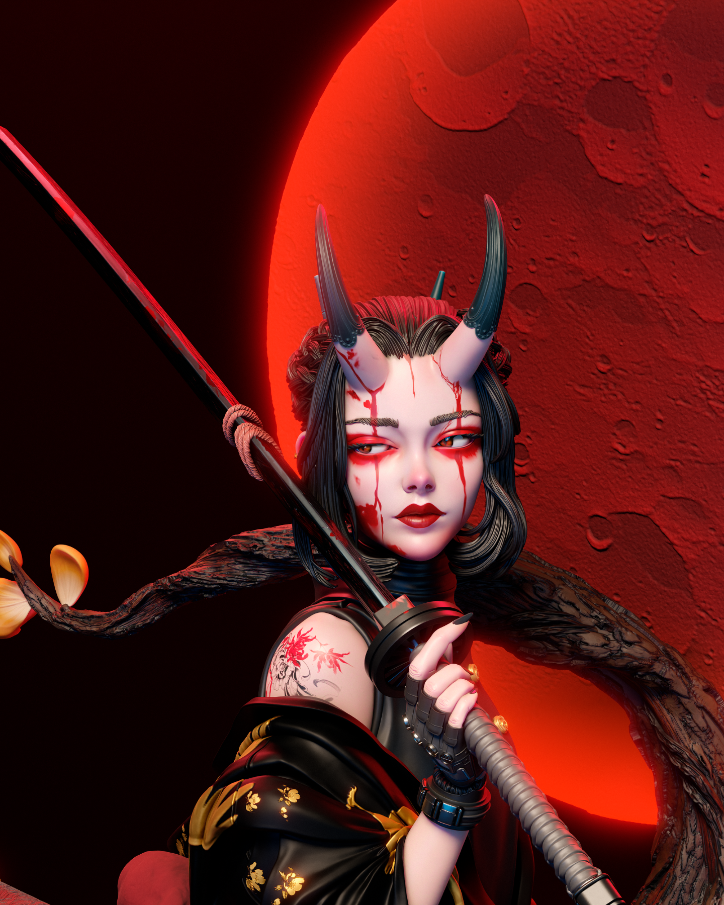 oni no hana | 3d resin figure oni no hana | 3d resin figure