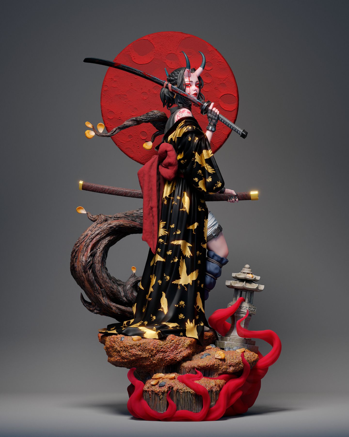 oni no hana | 3d resin figure oni no hana | 3d resin figure