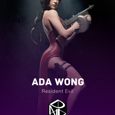 the scarlet agent | 3d resin figure