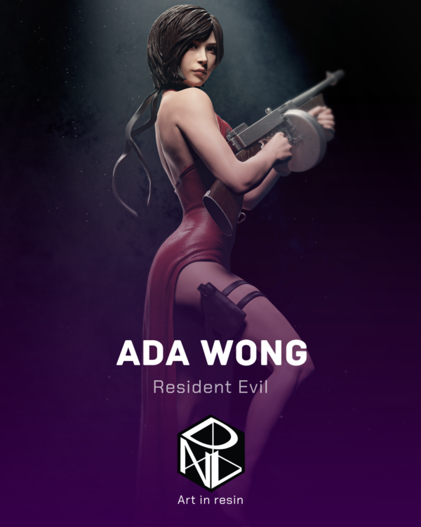 the scarlet agent | 3d resin figure