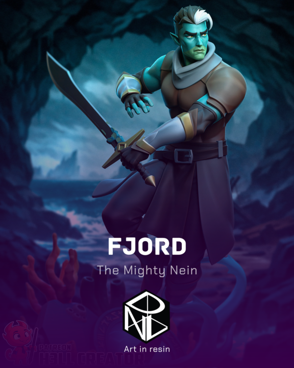 the tidecaller | 3d resin figure