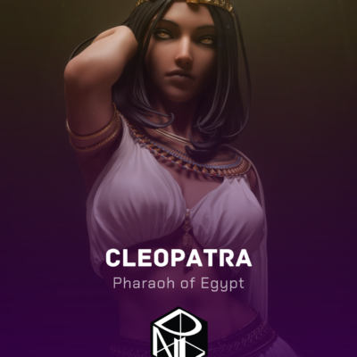 cleopatra | 3d resin figure
