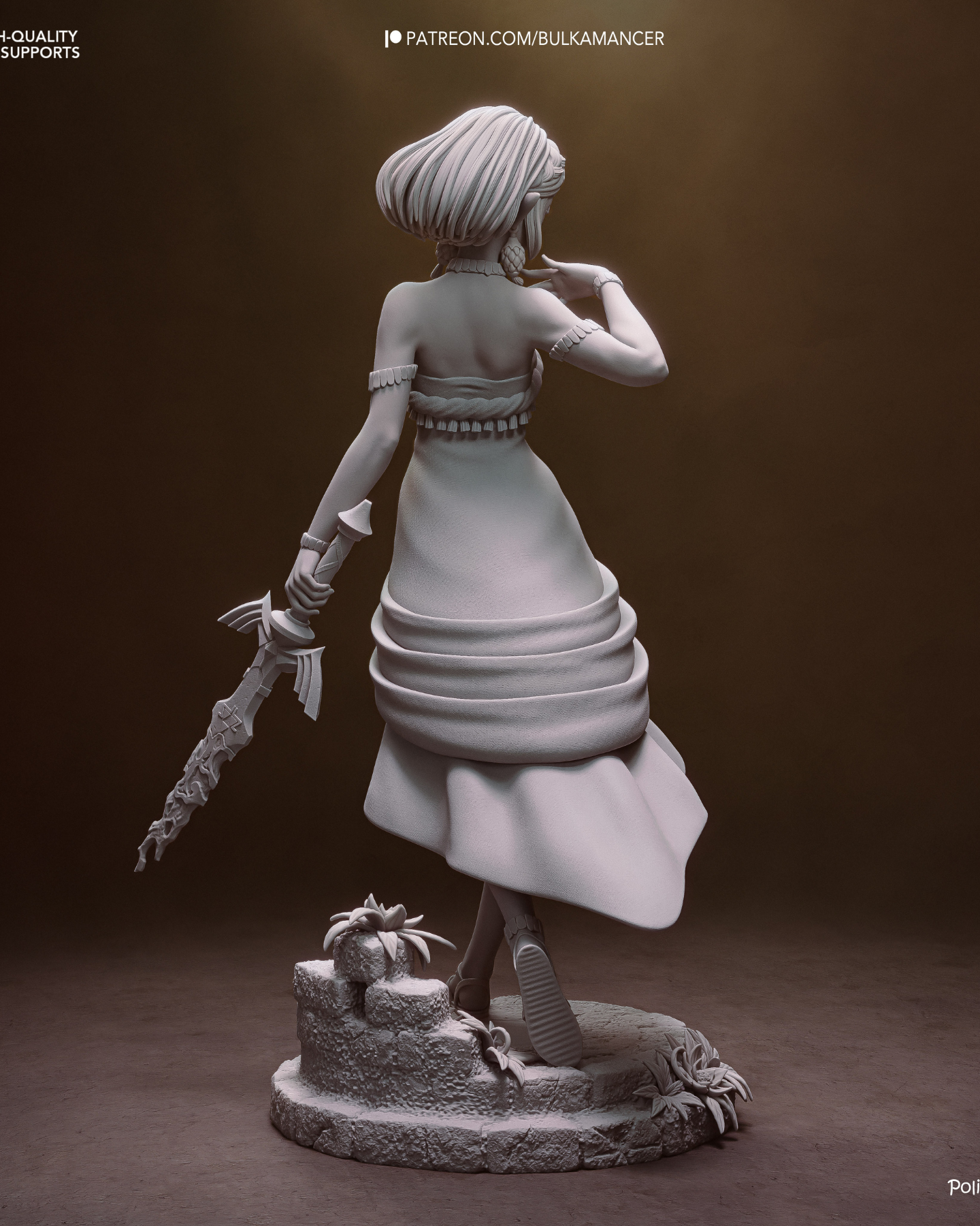 wisdom & light | 3d resin figure wisdom & light | 3d resin figure