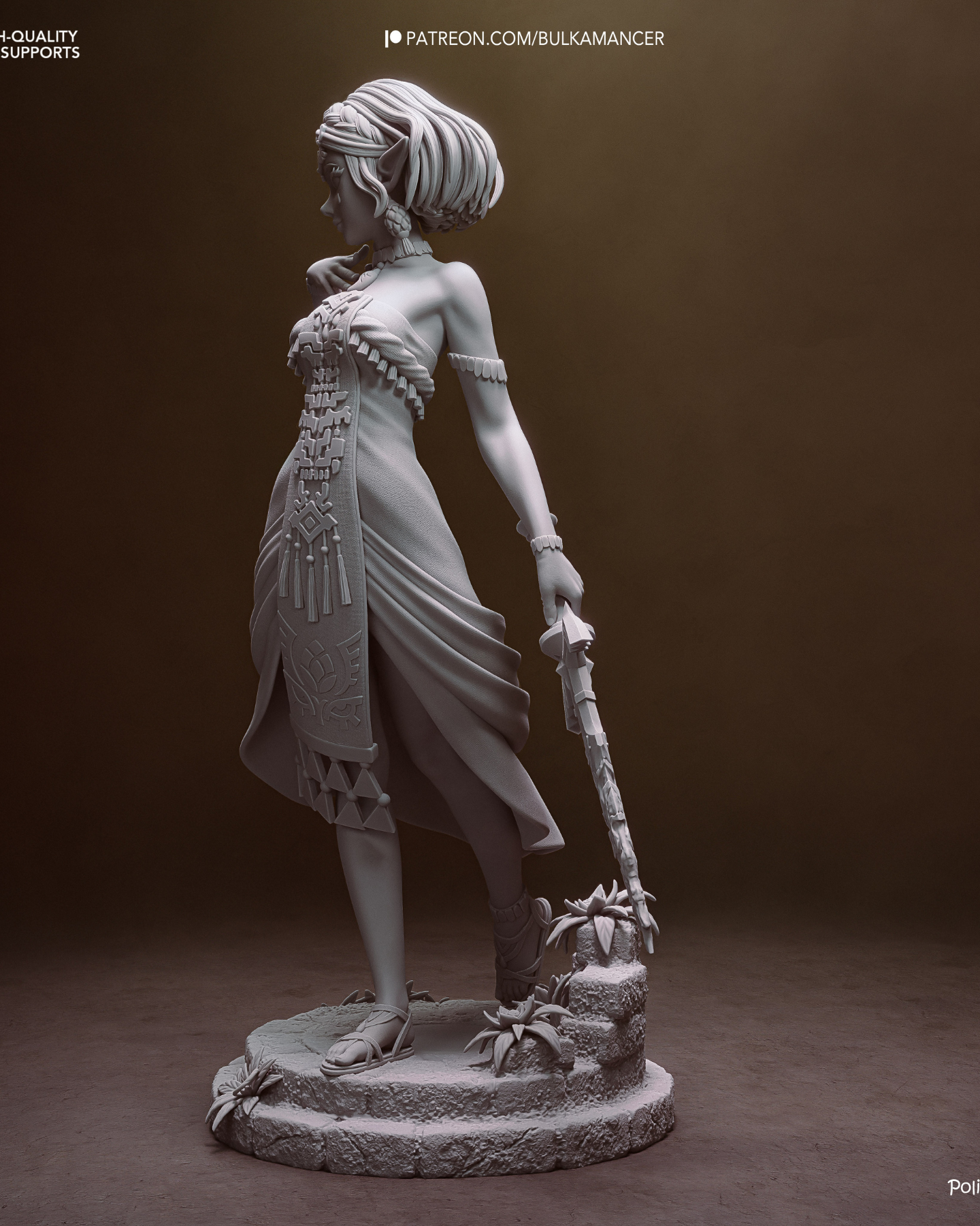 wisdom & light | 3d resin figure wisdom & light | 3d resin figure