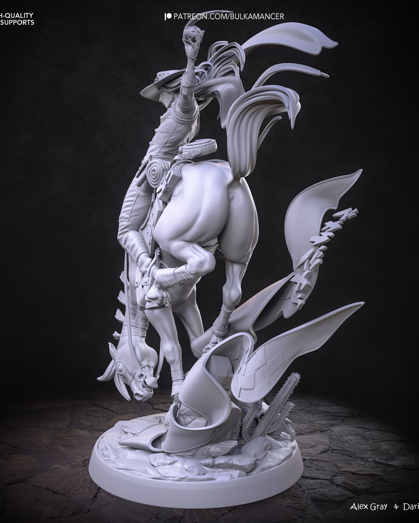 atcha cowboy | 3d resin figure atcha cowboy | 3d resin figure
