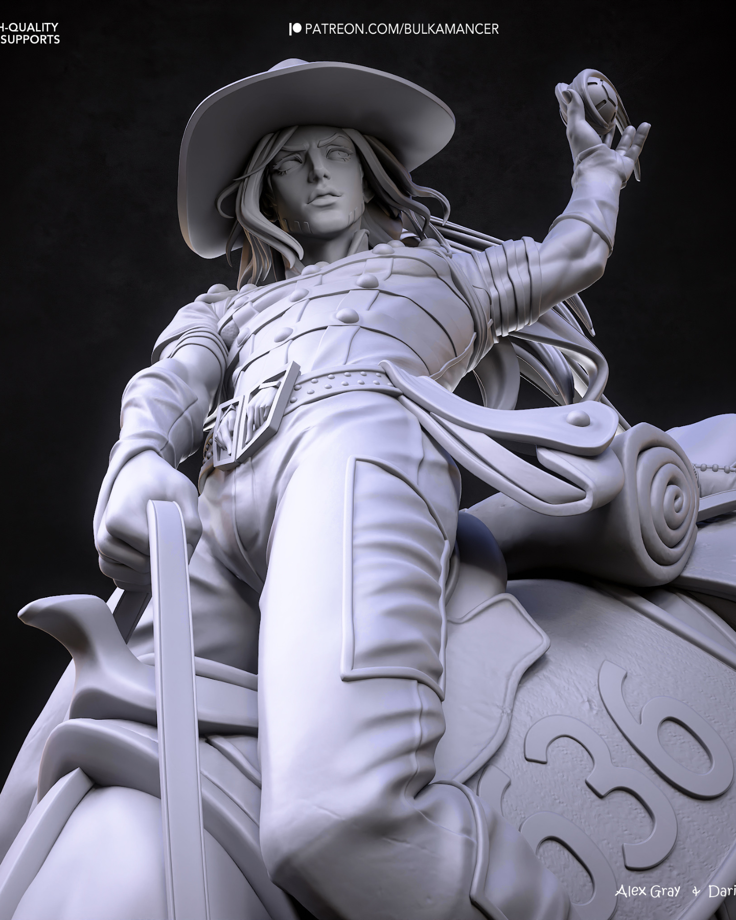 atcha cowboy | 3d resin figure atcha cowboy | 3d resin figure