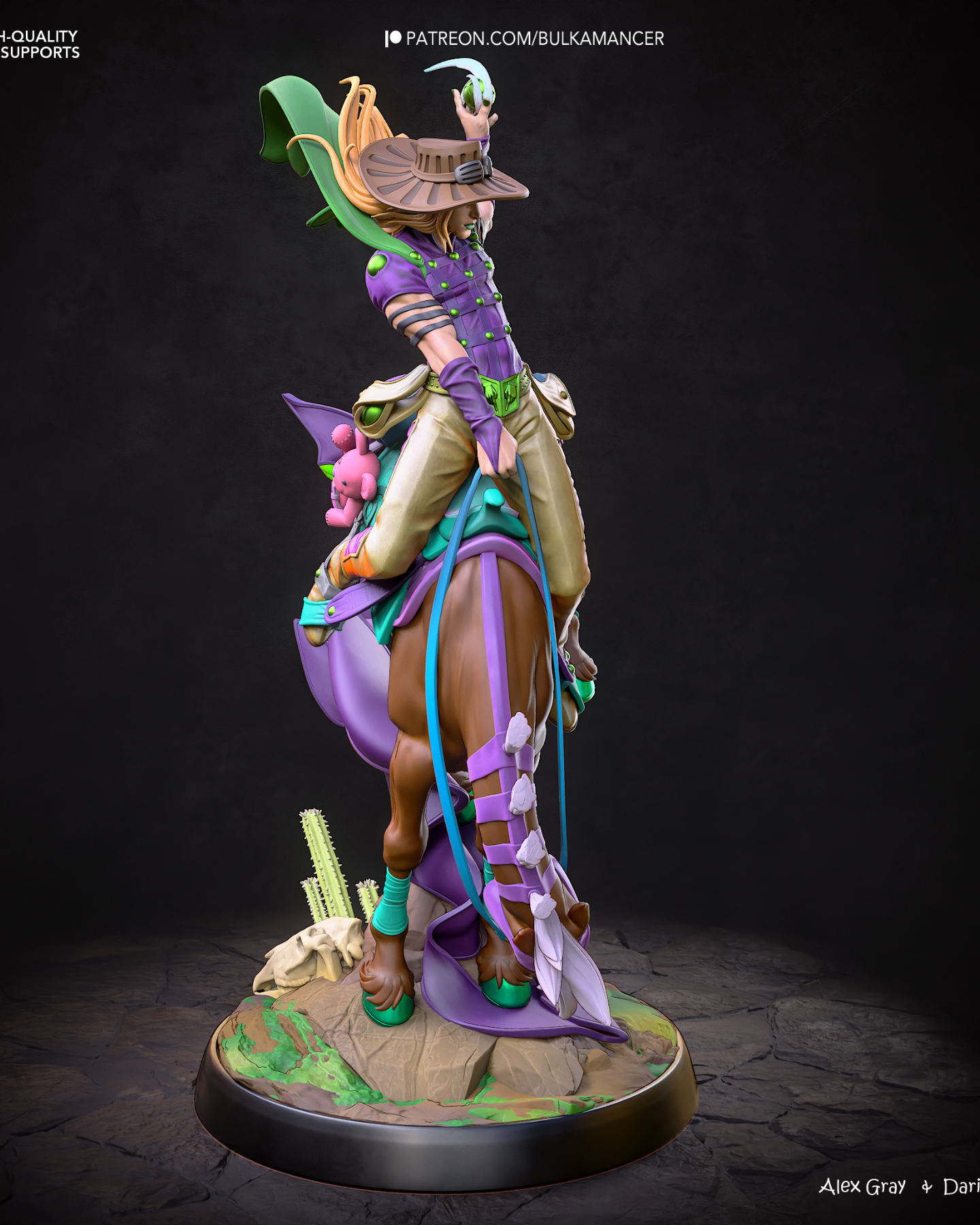 atcha cowboy | 3d resin figure atcha cowboy | 3d resin figure