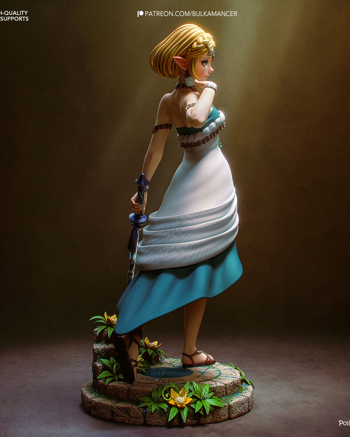 wisdom & light | 3d resin figure wisdom & light | 3d resin figure