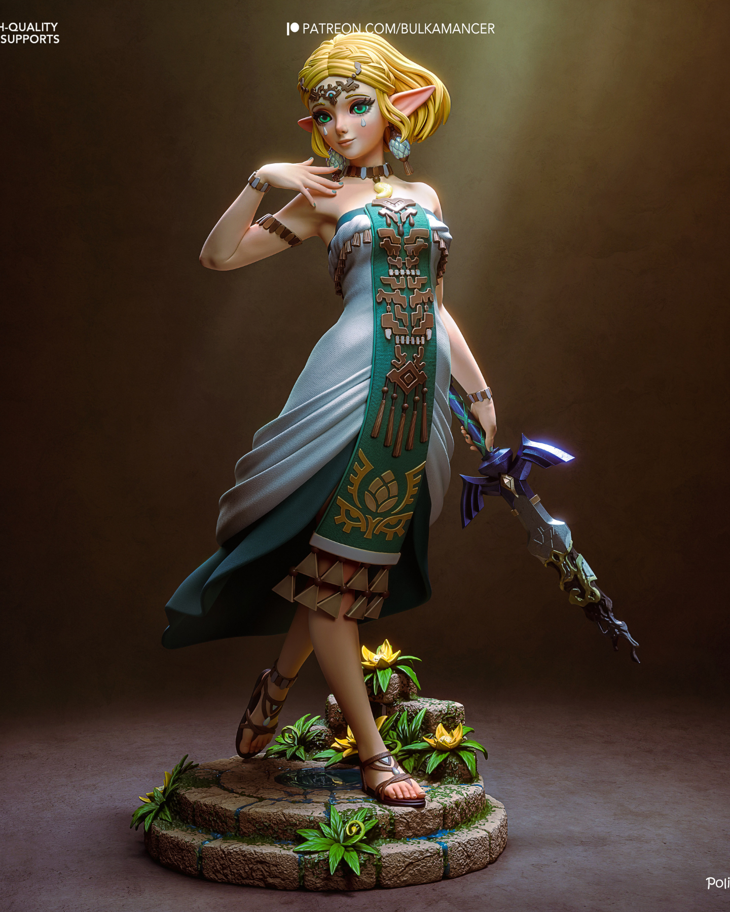 wisdom & light | 3d resin figure wisdom & light | 3d resin figure