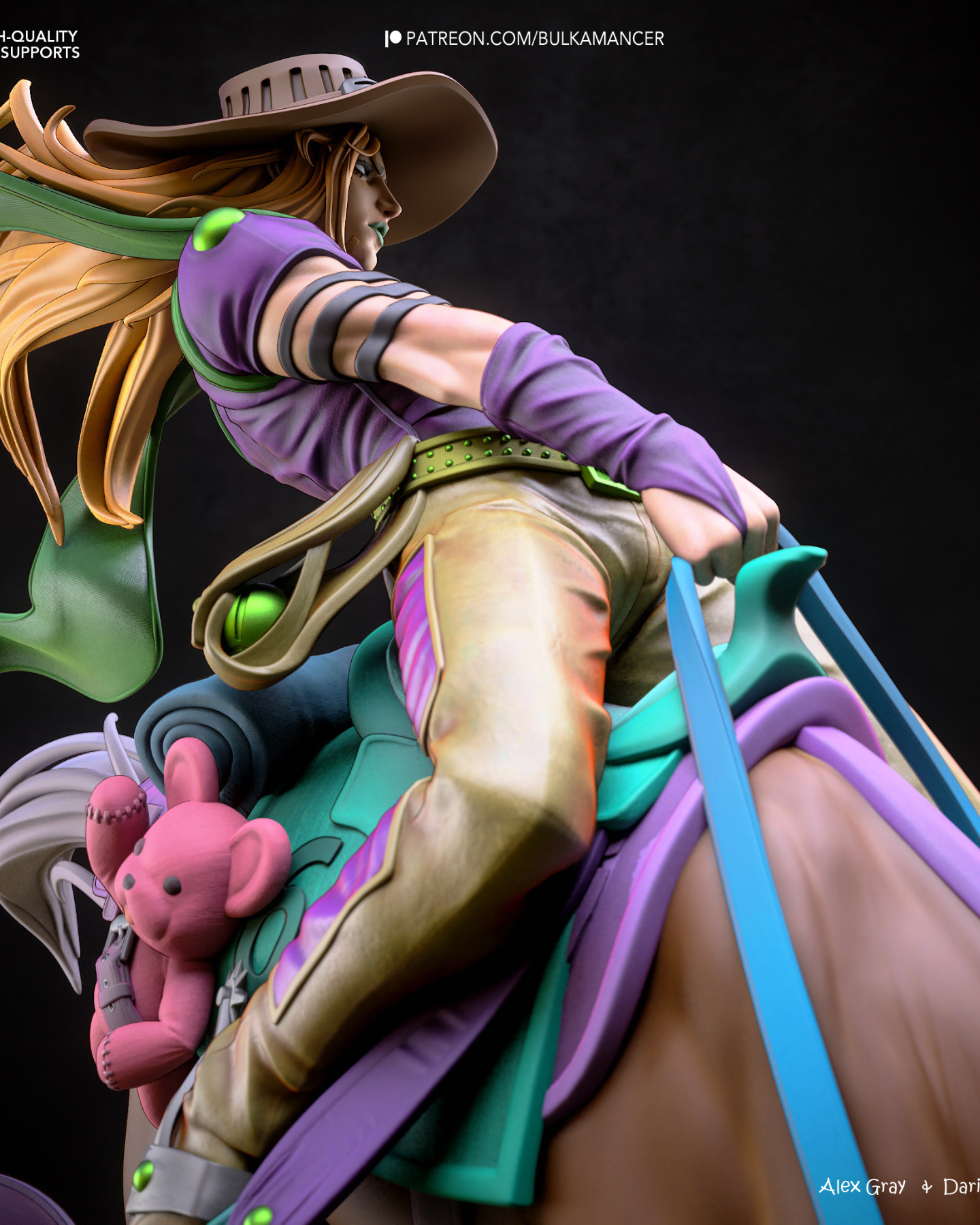 atcha cowboy | 3d resin figure atcha cowboy | 3d resin figure