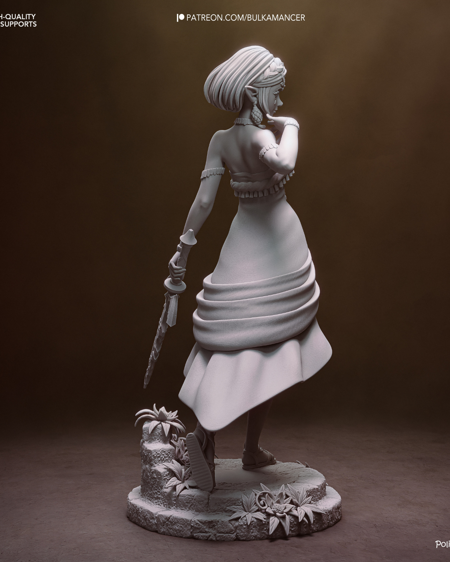 wisdom & light | 3d resin figure wisdom & light | 3d resin figure