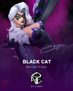 the cat burglar | 3d resin figure