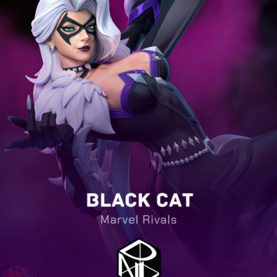 the cat burglar | 3d resin figure