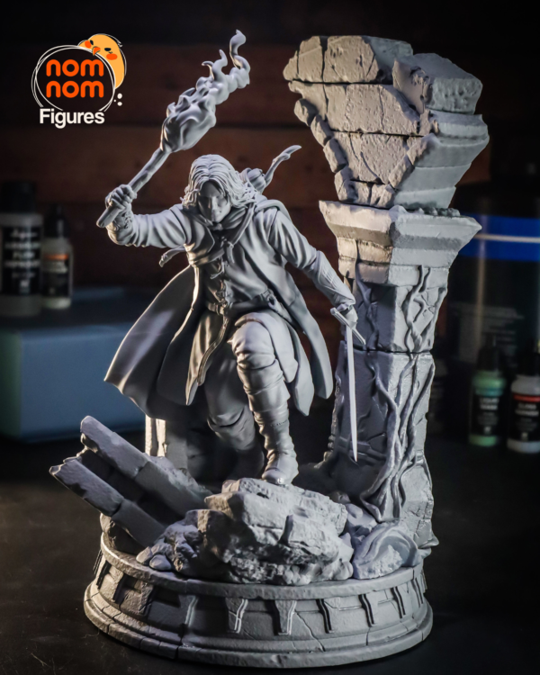 taters & courage | 3d resin figure