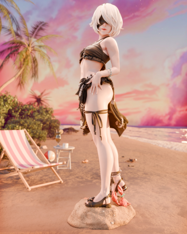 plantilla estandar sin rebaja | 3d resin figure (copy)