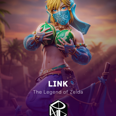 the gerudo wanderer | 3d resin figure