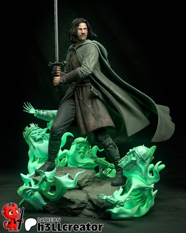 the heir of isildur | 3d resin figure