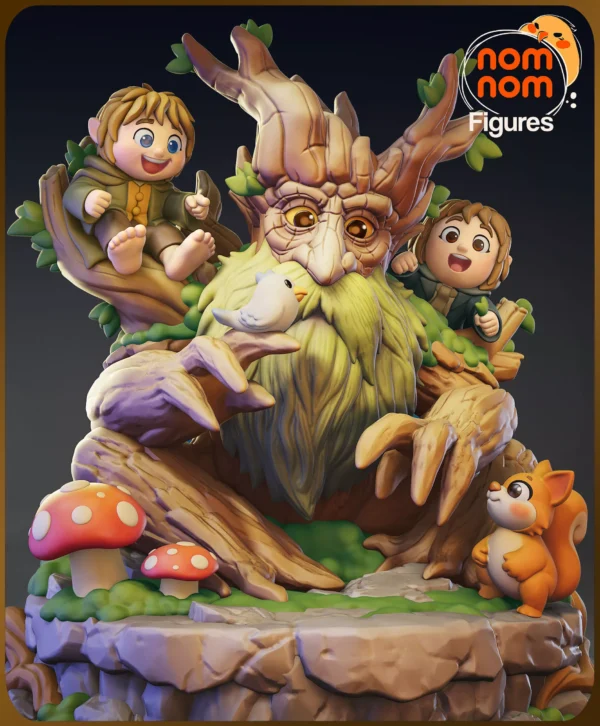 taters & courage | 3d resin figure