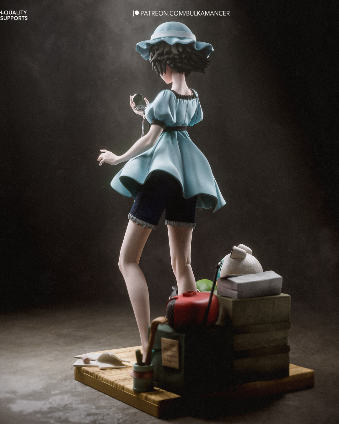 the tutturu girl | 3d resin figure the tutturu girl | 3d resin figure