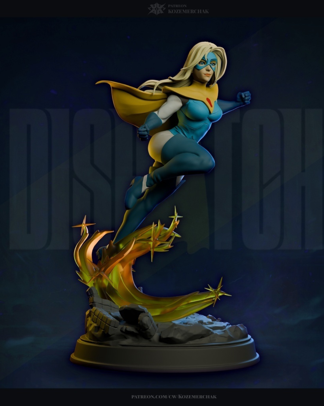 the amulet's champion | 3d resin figure the amulet's champion | 3d resin figure
