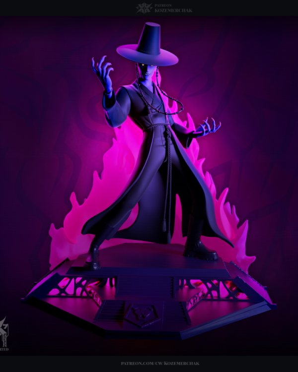 Home the amulet's champion | 3d resin figure