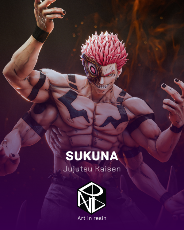 Home the king of curses | 3d resin figure