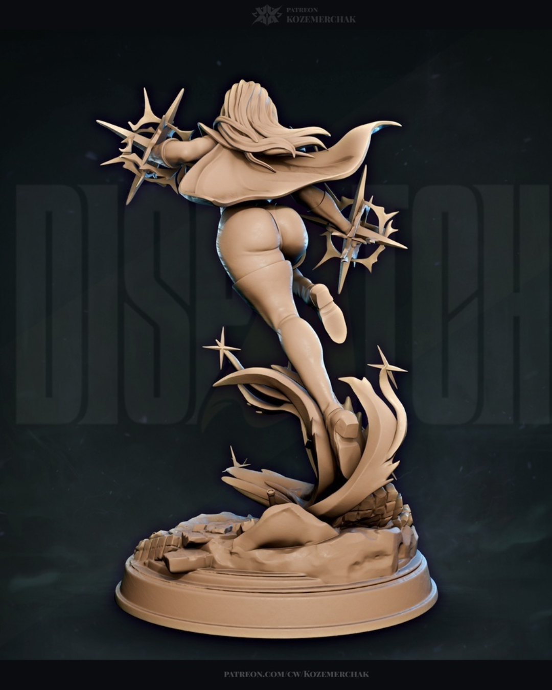 the amulet's champion | 3d resin figure the amulet's champion | 3d resin figure