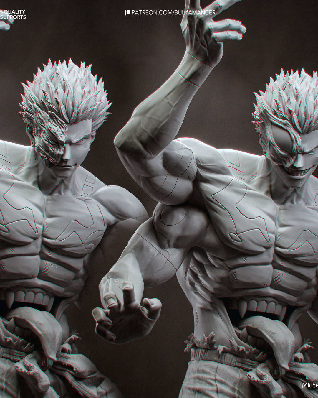 the king of curses | 3d resin figure the king of curses | 3d resin figure