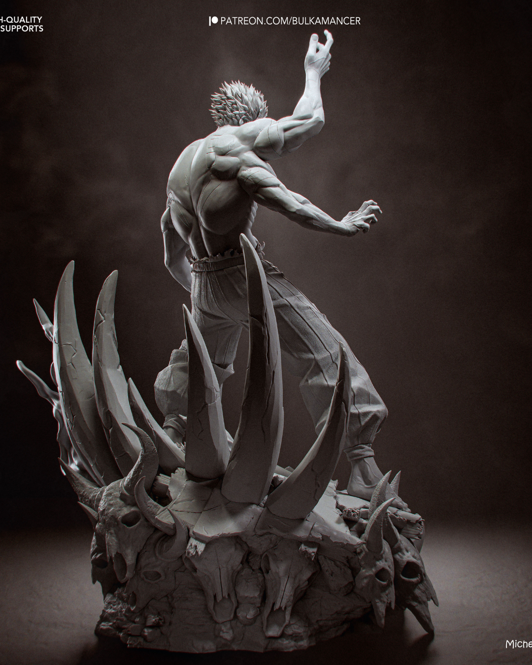 the king of curses | 3d resin figure the king of curses | 3d resin figure