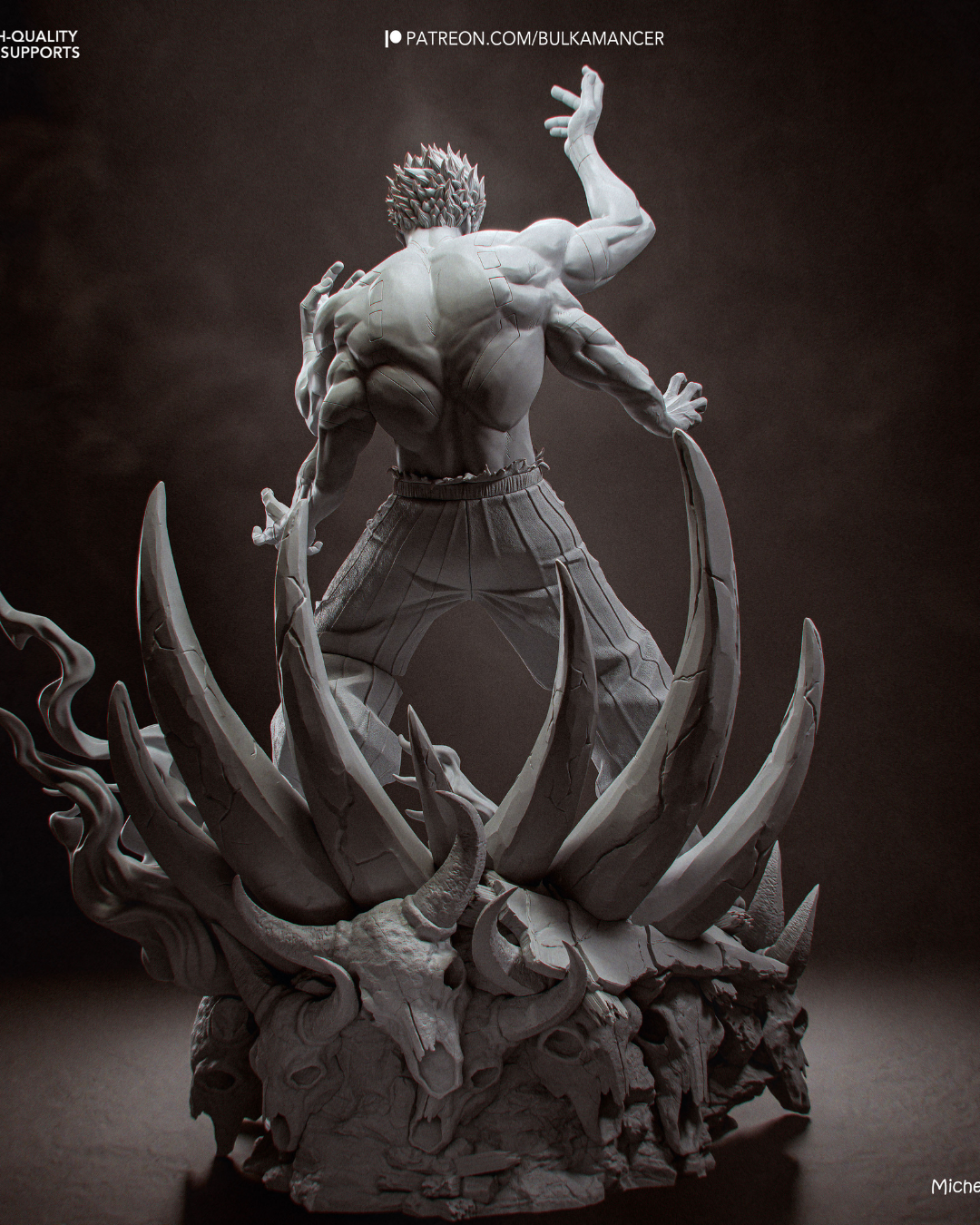 the king of curses | 3d resin figure the king of curses | 3d resin figure