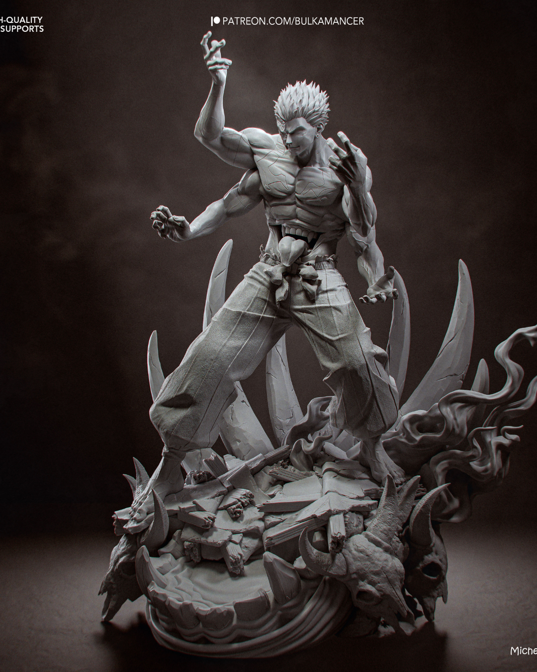 the king of curses | 3d resin figure the king of curses | 3d resin figure