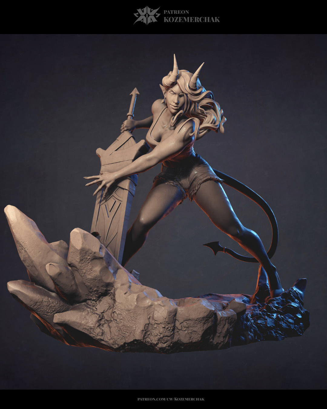 the amulet's champion | 3d resin figure the amulet's champion | 3d resin figure
