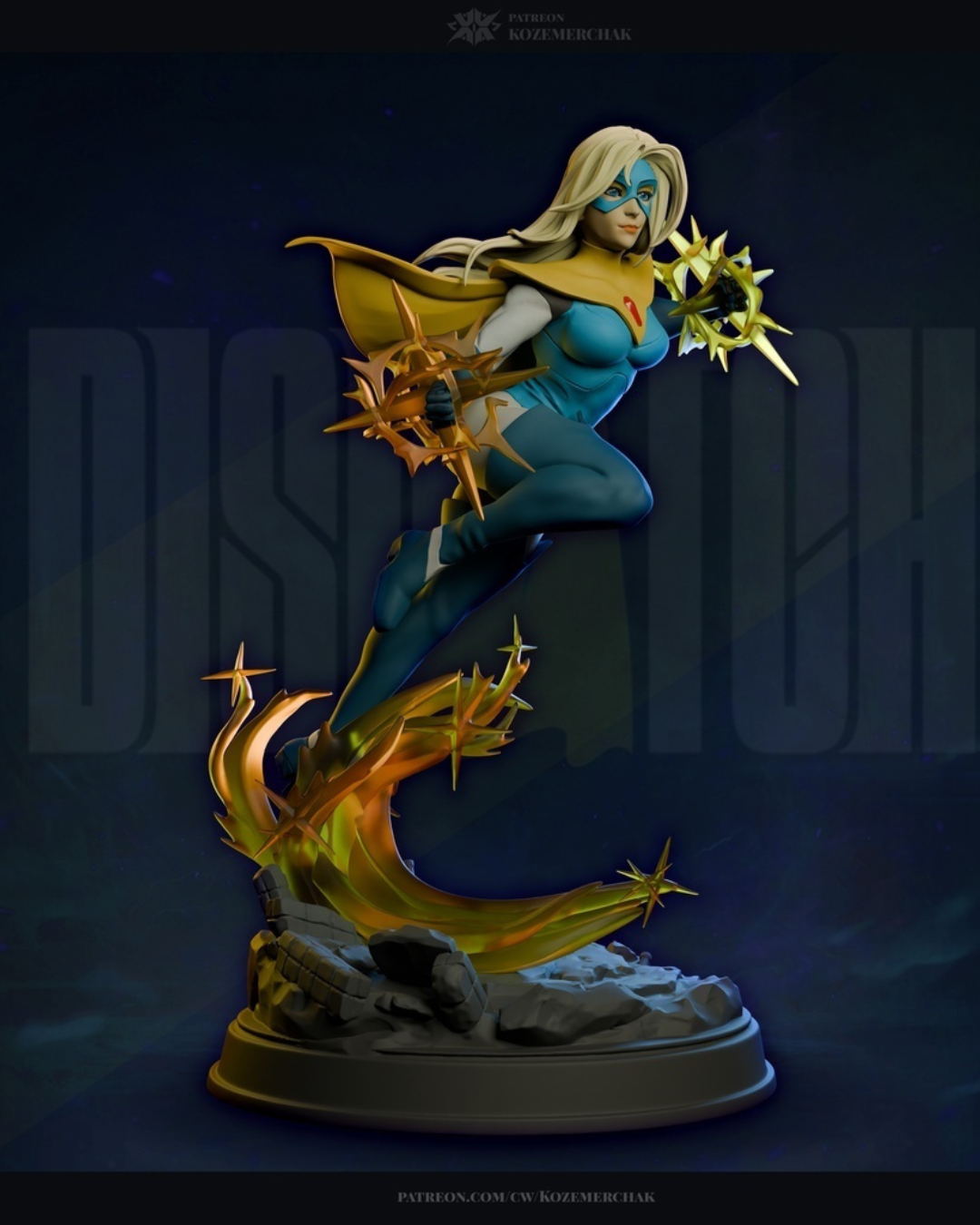 the amulet's champion | 3d resin figure the amulet's champion | 3d resin figure