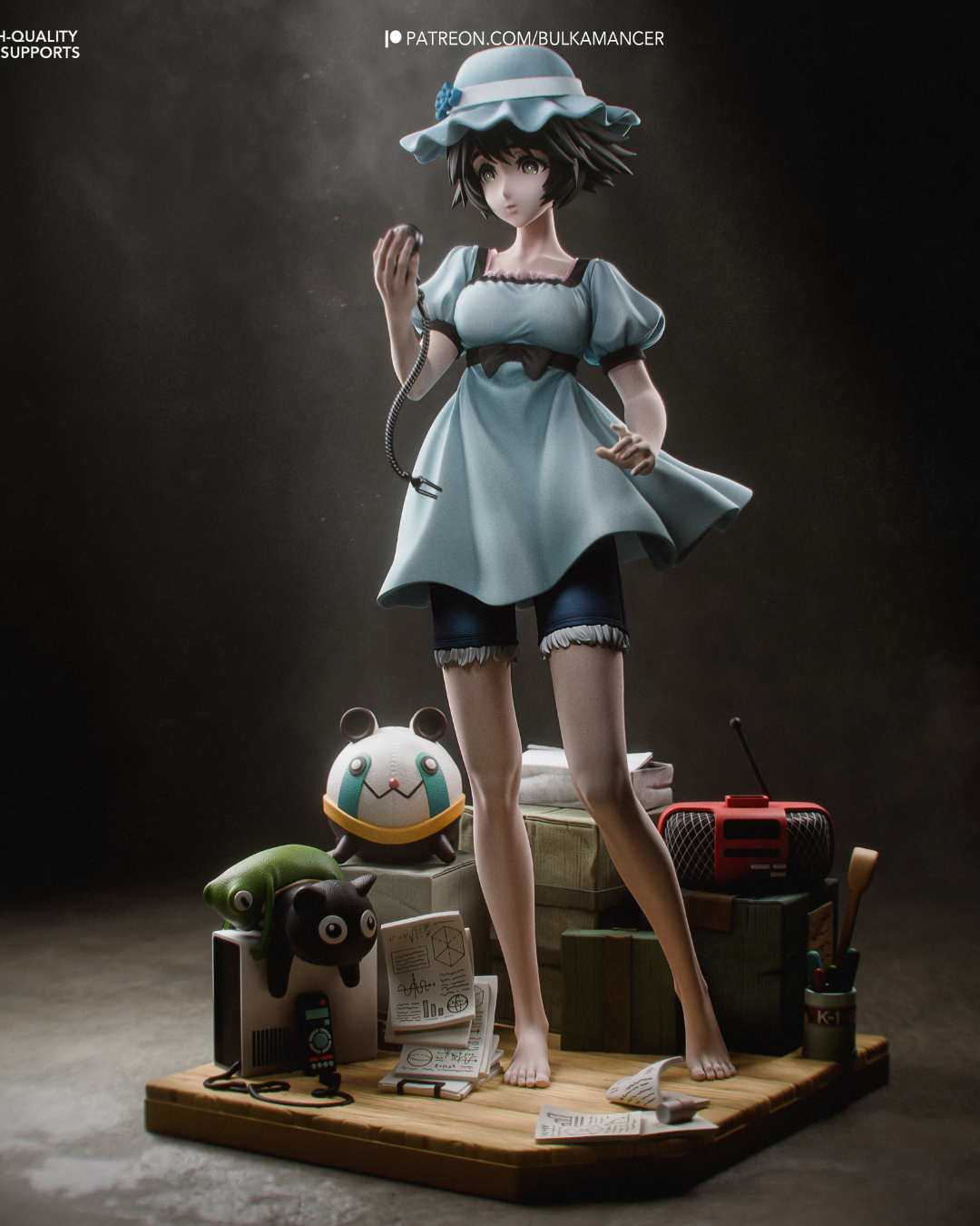 the tutturu girl | 3d resin figure the tutturu girl | 3d resin figure