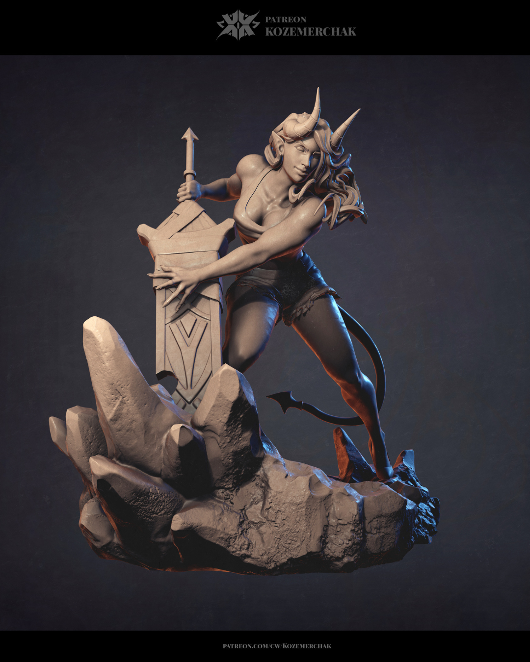 the amulet's champion | 3d resin figure the amulet's champion | 3d resin figure