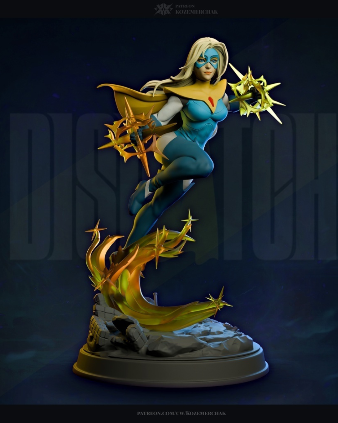 the amulet's champion | 3d resin figure the amulet's champion | 3d resin figure