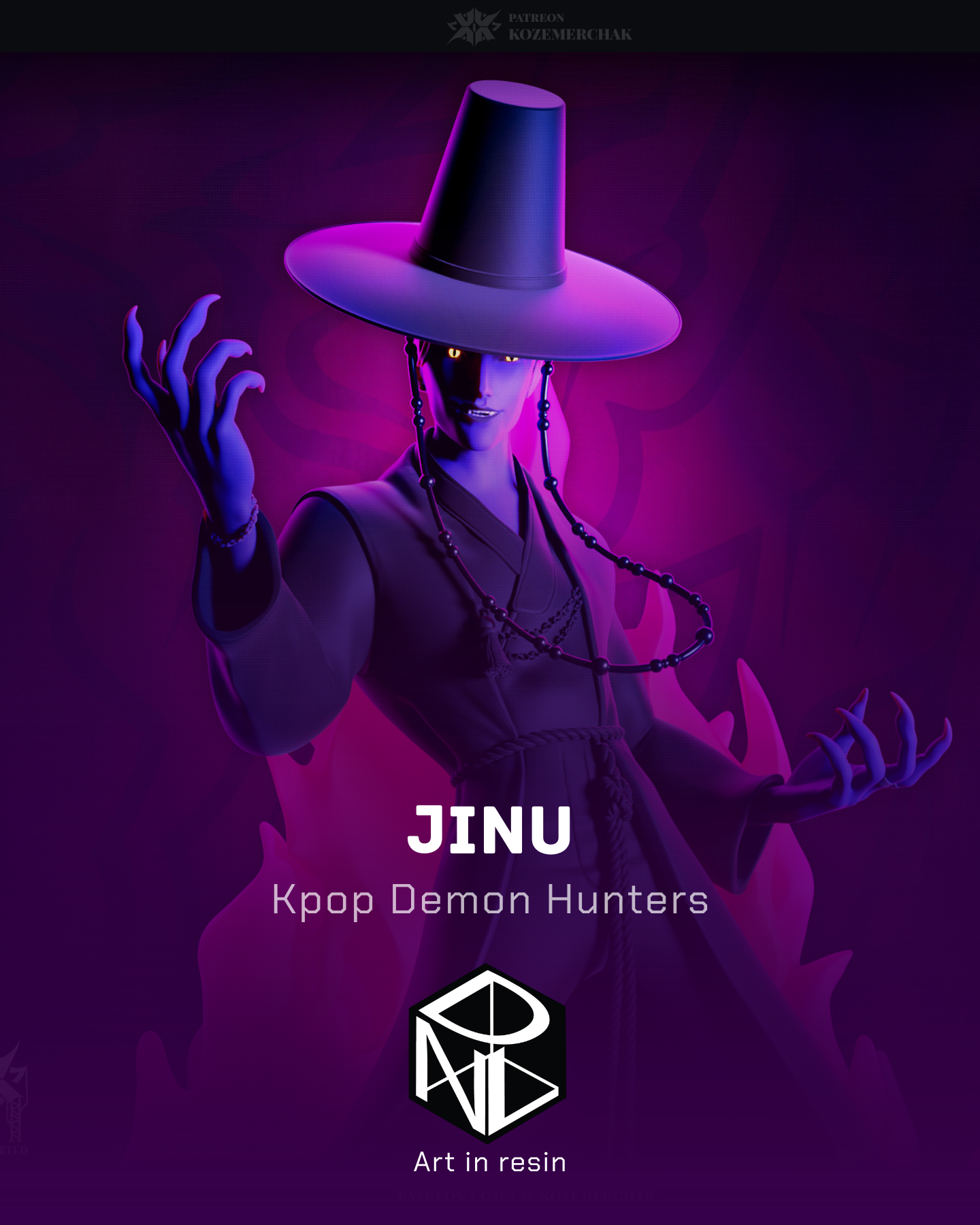 the amulet's champion | 3d resin figure the amulet's champion | 3d resin figure
