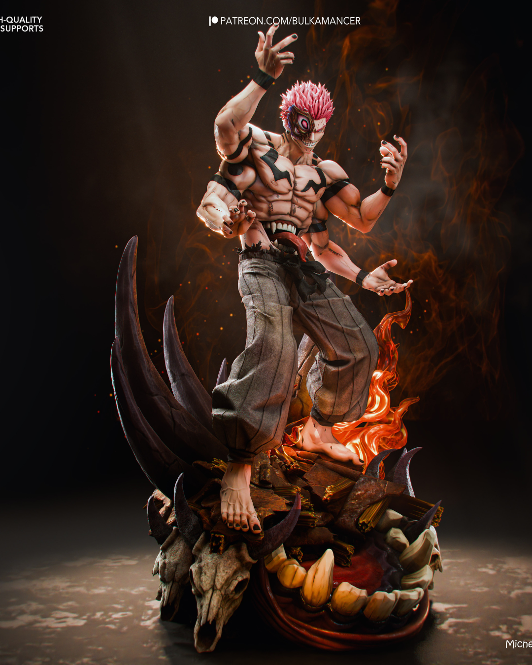 the king of curses | 3d resin figure the king of curses | 3d resin figure